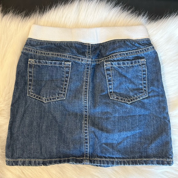 Gymboree ⚜️ Bird Embroidered Girls Jean Skirt - Picture 2 of 5